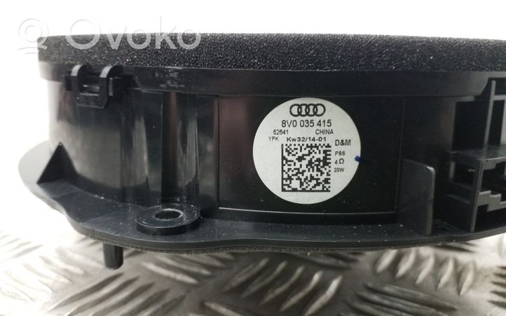 Audi A3 S3 8V Haut-parleur de porte avant 8V0035415