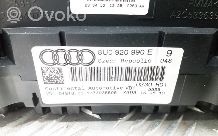 Audi Q3 8U Спидометр (приборный щиток) 8U0920990E