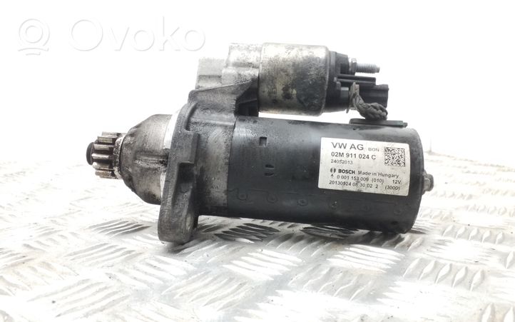 Audi Q3 8U Starter motor 02M911024C