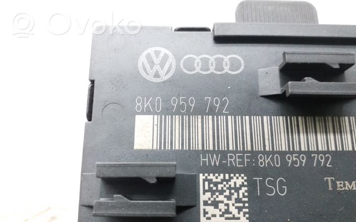 Audi A5 8T 8F Centralina/modulo chiusura centralizzata portiere 8K0959792