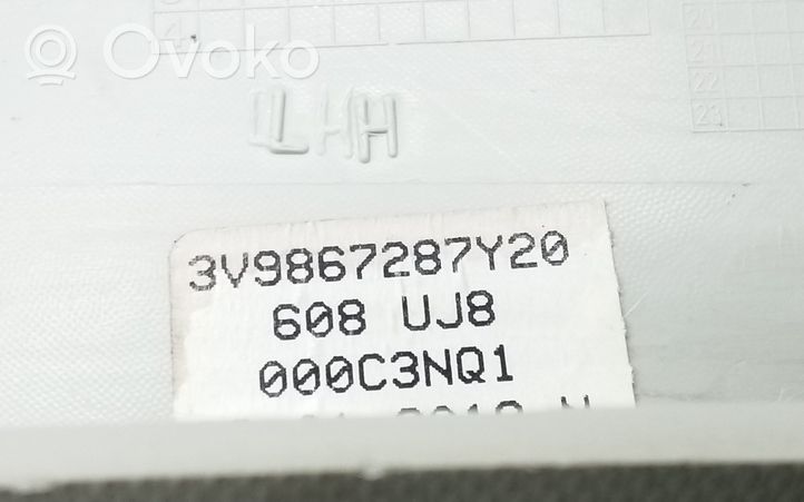 Skoda Superb B8 (3V) Osłona górna słupka / D 3V9867287