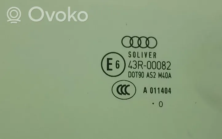 Audi A5 Sportback 8TA Takaoven ikkunalasi 43R00082