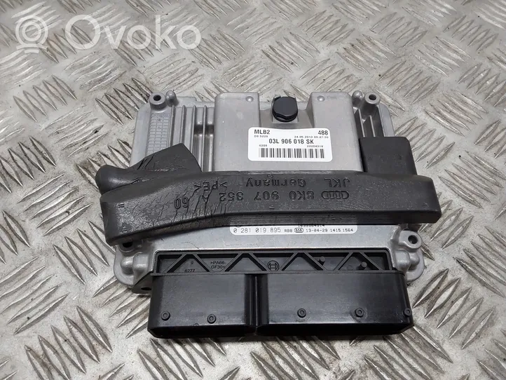 Audi A4 S4 B8 8K Centralina/modulo motore ECU 03L906018SK