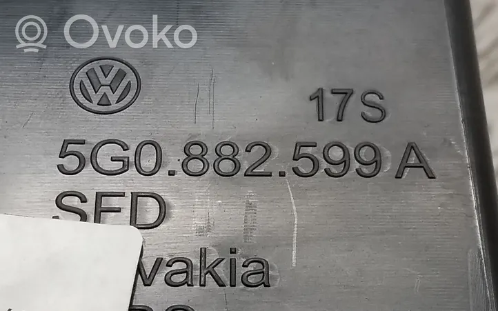 Volkswagen Golf VII Seat trim 5G0882599A