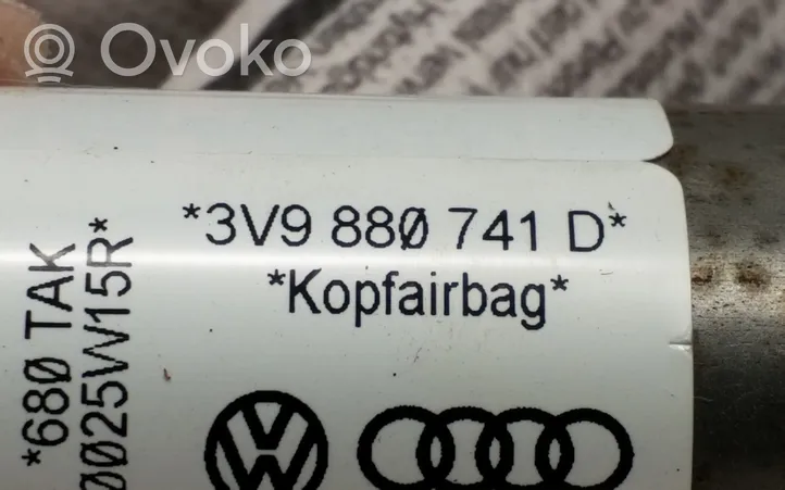 Skoda Superb B8 (3V) Airbag da tetto 3V9880741D