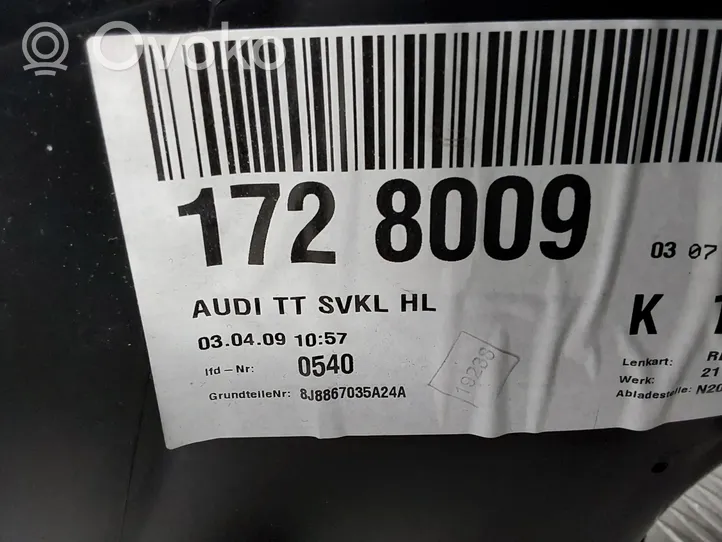 Audi TT TTS Mk2 Inne części wnętrza samochodu 8J8867035A