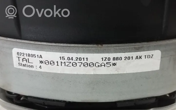 Skoda Yeti (5L) Poduszka powietrzna Airbag kierownicy 1Z0880201AK