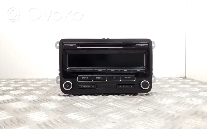 Volkswagen Jetta VI Panel / Radioodtwarzacz CD/DVD/GPS 1K0035186AN