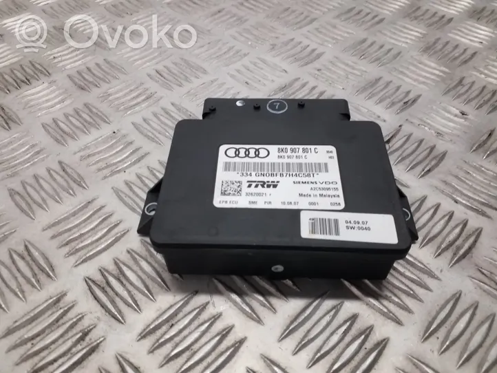 Audi A5 8T 8F Moduł / Sterownik hamulca ręcznego 8K0907801C