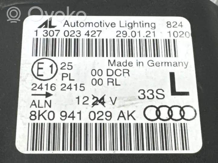 Audi A4 S4 B8 8K Lampa przednia 8K0941029AK