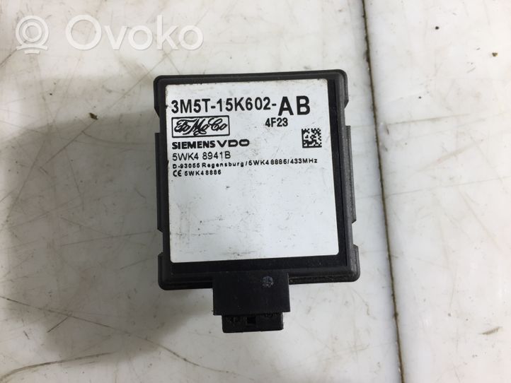 Ford Focus C-MAX Door central lock control unit/module 3M5T15K602AB