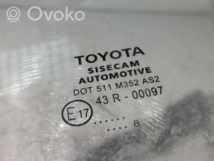 Toyota Yaris Fenêtre latérale avant / vitre triangulaire (4 portes) 43R00097