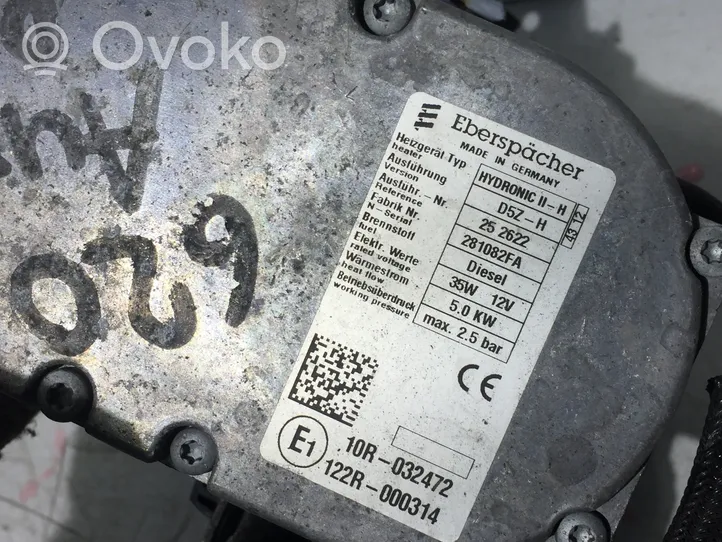 Toyota Auris E180 Unité de préchauffage auxiliaire Webasto 10R032472