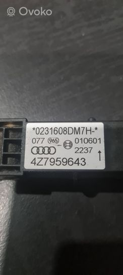 Audi A6 Allroad C5 Airbagsensor Crashsensor Drucksensor 4Z7959643