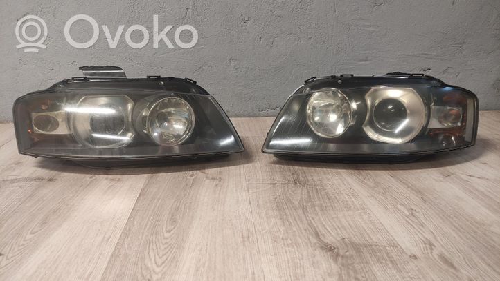 Audi A3 S3 8P Lot de 2 lampes frontales / phare 