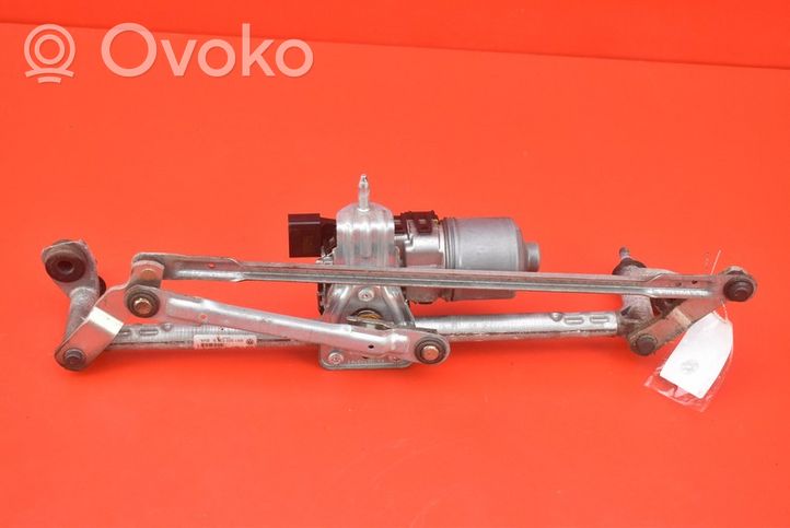 Volkswagen Cross Polo Front wiper linkage and motor 6R1955023B