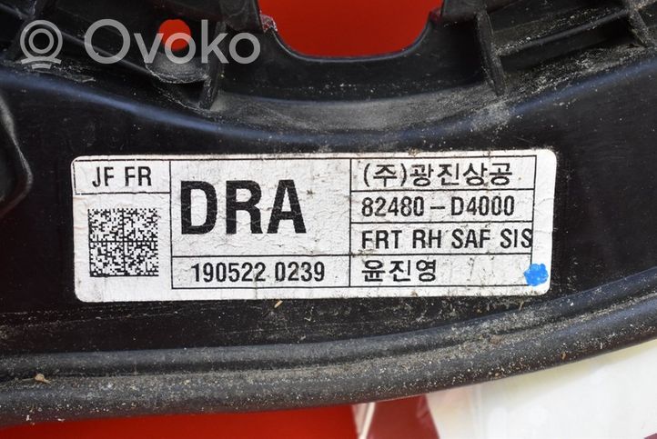 KIA Optima Alzacristalli della portiera anteriore con motorino 82480-D4000