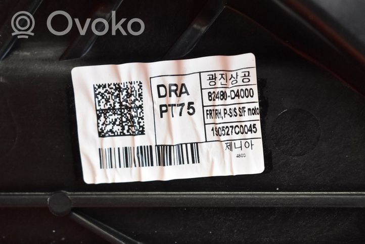 KIA Optima Elektryczny podnośnik szyby drzwi przednich 82480-D4000