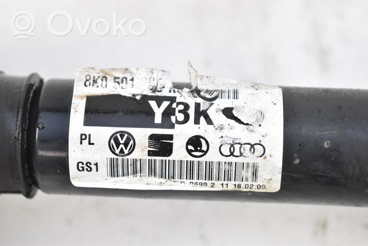 Audi A5 8T 8F Takavetoakseli 8K0501203K