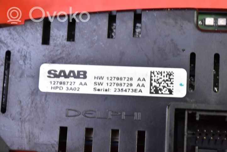 Saab 9-3 Ver2 Panel / Radioodtwarzacz CD/DVD/GPS 12798727AA
