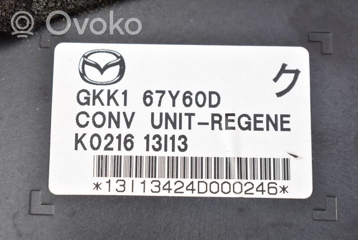 Mazda 6 Boîte à fusibles relais GKK1-67Y60D