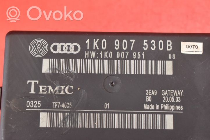 Audi A3 S3 8P Releen moduulikiinnike 1K0907530B