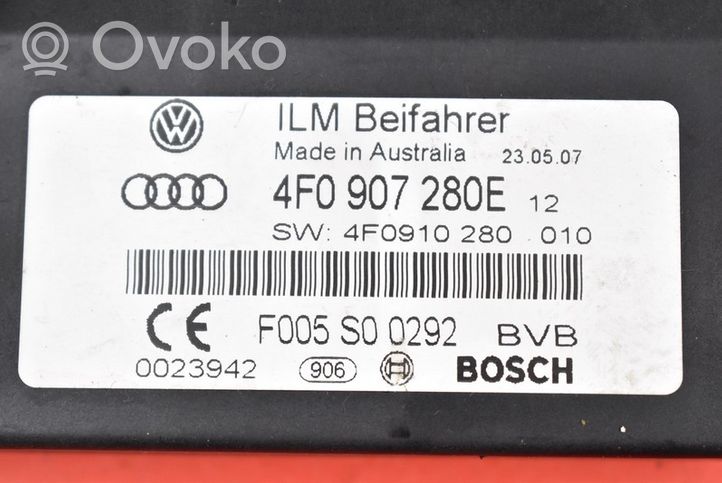 Audi Q7 4L Scatola di montaggio relè 4F0907280E