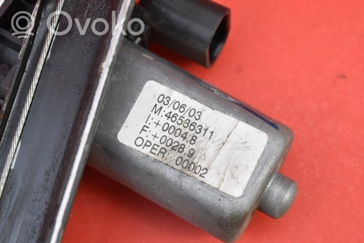 Fiat Punto (188) Alzacristalli della portiera anteriore con motorino 46536311