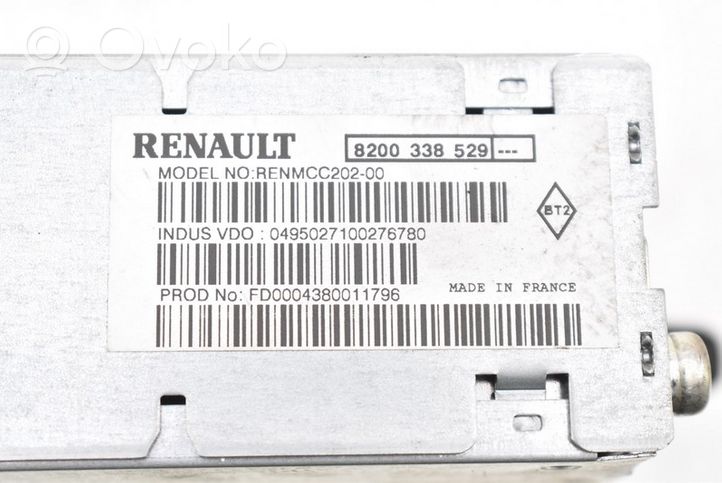 Renault Scenic II -  Grand scenic II Radio/CD/DVD/GPS-pääyksikkö 8200338529