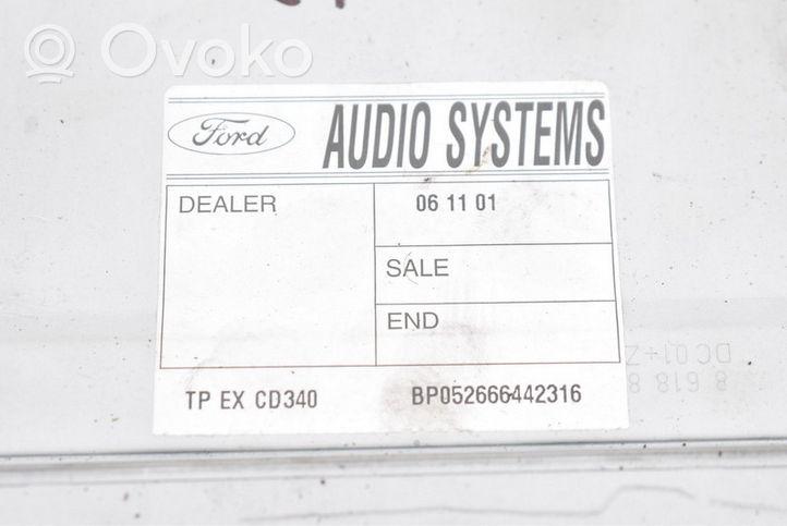 Ford Fusion Radio/CD/DVD/GPS-pääyksikkö 6M2T18K931AE