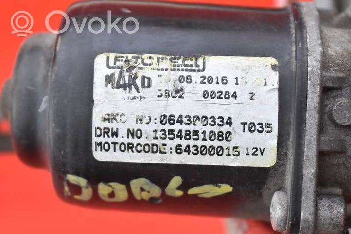 Citroen Nemo Mechanizm i silniczek wycieraczek szyby przedniej / czołowej 064300334