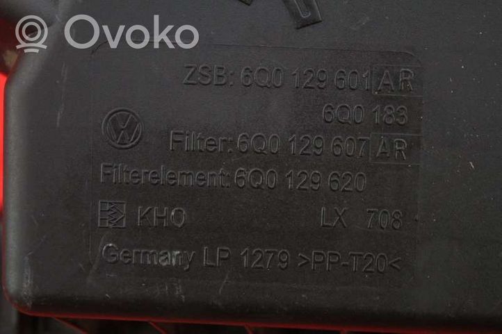 Volkswagen Polo IV 9N3 Gaisa filtra kaste 6Q0129607AR
