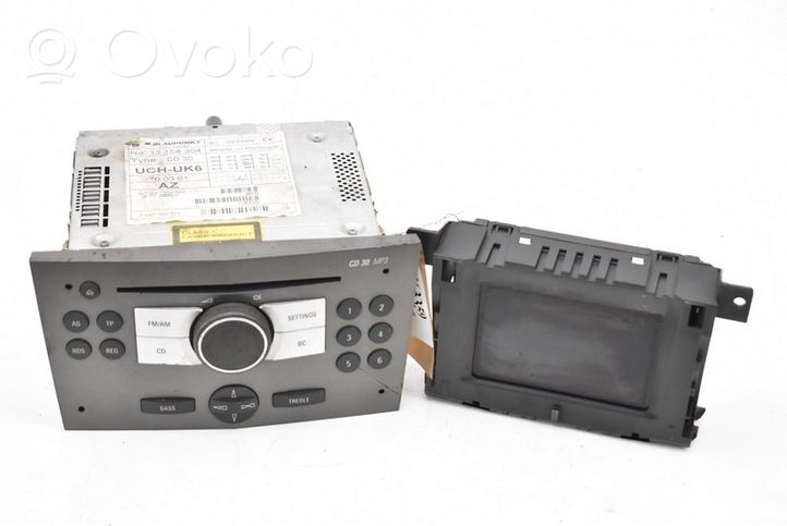 Opel Astra H Unité principale radio / CD / DVD / GPS 7643103310