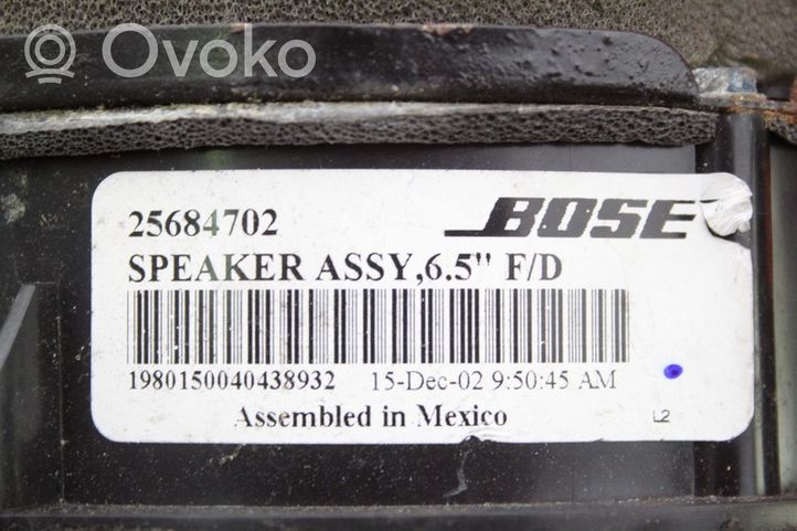 Cadillac CTS Subwoofer altoparlante 25684702