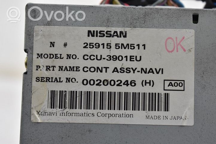 Nissan Almera Tino Radio / CD/DVD atskaņotājs / navigācija 25915-5M511