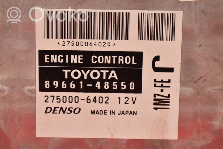 Cadillac SRX Engine control unit/module ECU 89661-48550