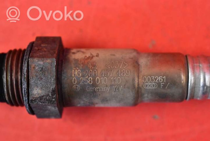 Renault Clio III Sonde lambda 8200437489