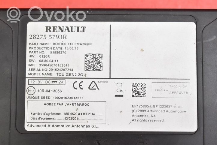 Renault Talisman Unité de commande, module ECU de moteur 282755793R