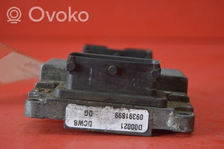 Opel Astra H Komputer / Sterownik ECU silnika 09391899