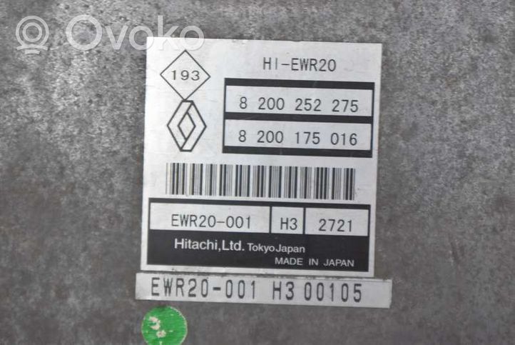 Renault Vel Satis Engine control unit/module ECU 8200252275