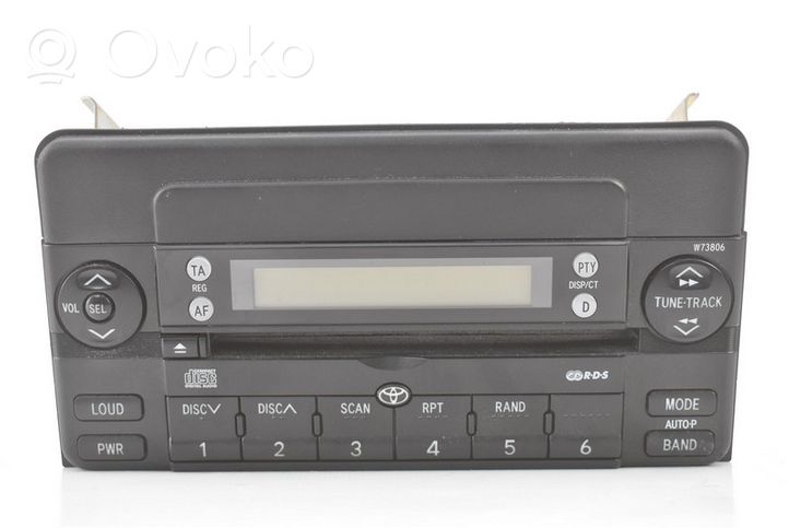 Toyota Corolla Verso E121 Unité principale radio / CD / DVD / GPS 08600-00965