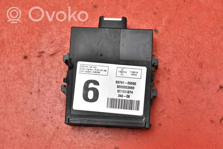 Toyota Avensis Verso Moottorin ohjainlaite/moduuli (käytetyt) 89741-05090