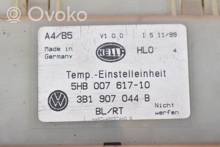 Volkswagen Bora Ilmastoinnin ohjainlaite 3B1907044B