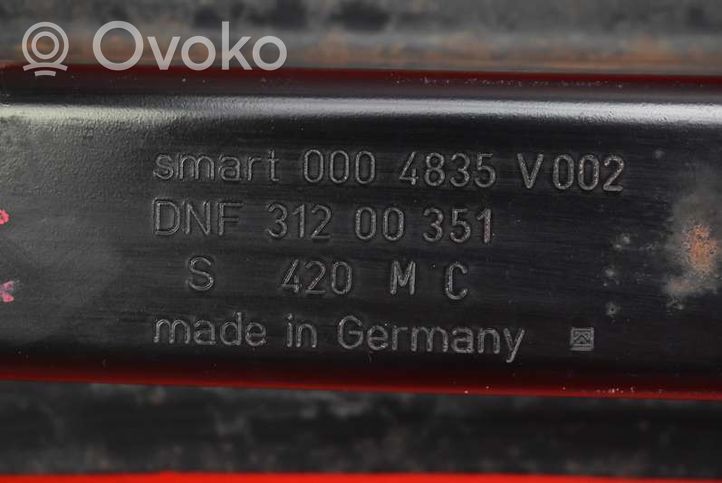 Smart ForTwo I Belka zderzaka przedniego 0004835V002