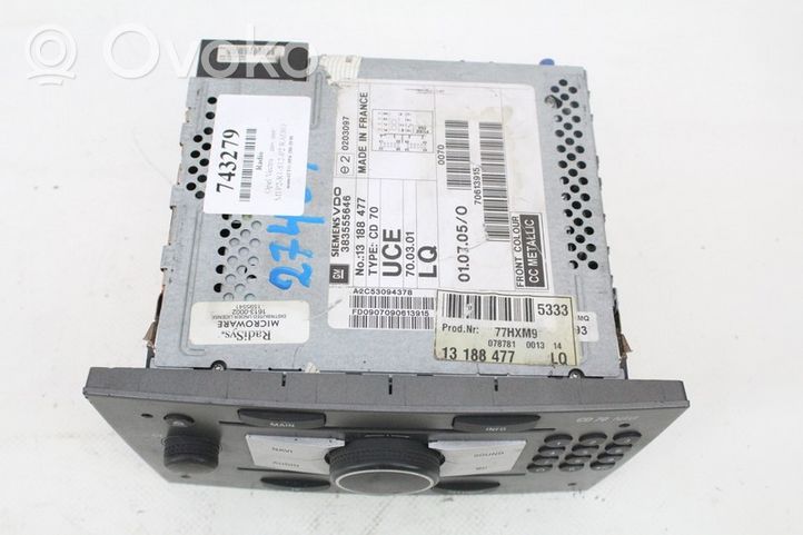 Opel Vectra C Panel / Radioodtwarzacz CD/DVD/GPS 13188477