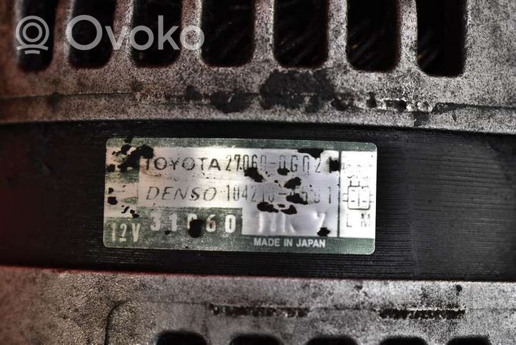 Toyota Avensis Verso Generatore/alternatore TOYOTA