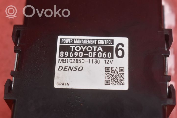 Toyota Verso Moottorin ohjainlaite/moduuli (käytetyt) 89690-0F060