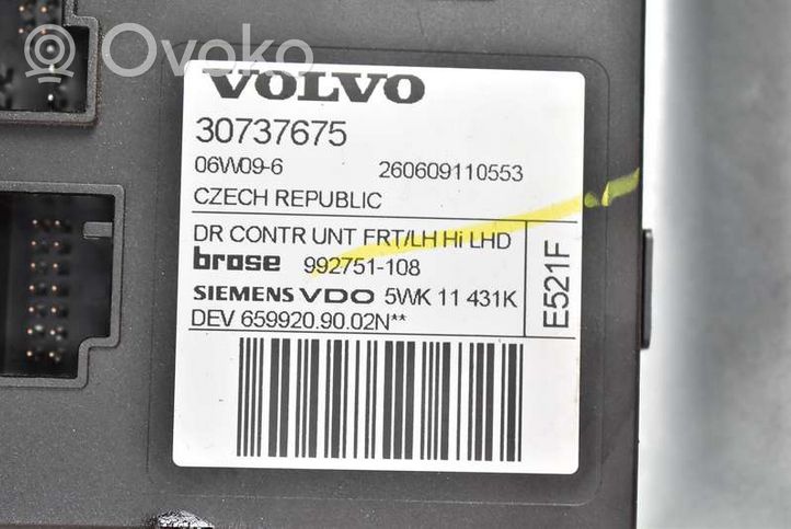 Volvo V50 Alzacristalli della portiera anteriore con motorino 8679080