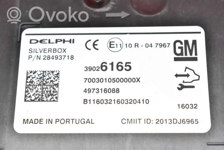 Opel Insignia A Komputer / Sterownik ECU silnika 39026165