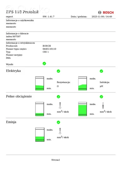 Nissan Primera Purkštukas (-ai) (forsunkė (-ės) 8200100272